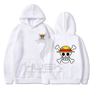 One Piece Hoodies Hombres Mujeres Otoño Moda Casual Jerseys Hip Hop Sudaderas Unisex Algodón Sudadera con capucha - Product Image 4