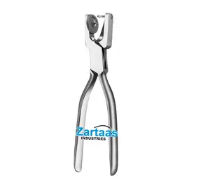 2024 High Quality Stainless Steel Dental Instrument Ainswoth Punch Rubber Dam Clamp Forceps