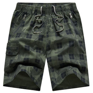 กางเกงขาสั้นชายหาดสีพื้นแบบลำลองกางเกงพิมพ์ลายสำหรับผู้ชายและผู้หญิง100% ผ้าโพลีเอสเตอร์ - Product Image 1