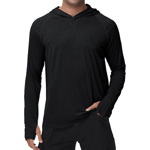 Camiseta Deportiva Unisex de Manga Larga con Protección Solar UPF 50+ Antibacteriana, 100% Poliéster, 180g, Personalizable con Diseño Frontal de Pesca - Product Image 5