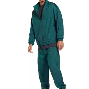 Chándales de nailon de último diseño a prueba de viento chándales de nailon para hombre de talla grande con logotipo personalizado - Product Image 1