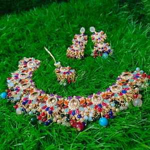 Producto Más Vendido, Hermoso Juego de Joyas para Mujer, Nuevo Diseño, Estilo Indio Pakistaní, Juego de Joyas Tradicionales para Boda - Product Image 4