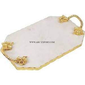 ถาดเสิร์ฟอาหารอาหารและของหวานสำหรับงานแต่งงานถาดเสิร์ฟอาหารภาชนะใส่อาหารขนาดใหญ่สำหรับบ้านและโรงแรมมีสไตล์แบบใหม่ - Product Image 3