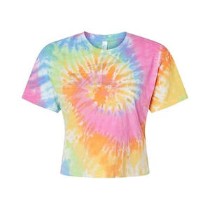 Top corto con tinte de corbata para mujer, ropa de calle, gran oferta, hecho en Material de alta calidad, Top corto con tinte de corbata para mujer - Product Image 1