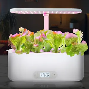 J & C Teeltsysteem 11Pods Intellegient Hydrocultuur Indoor Herb Garden Kit Smart Kruid Smart Tuin Plant Kit Voor bureau
