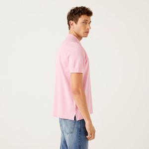 OEM hombres para Polos de alta calidad 100% algodón Jersey moda último diseño sólido patrón directo de fábrica al por mayor - Product Image 4