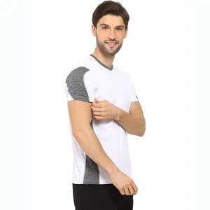 <b>Men's</b> High Quality Custom Color Cotton T-Shirt Crew Neck <b>Stretch</b> Design Quick Dry Breathable Loose Fit Casual - Product Image 4