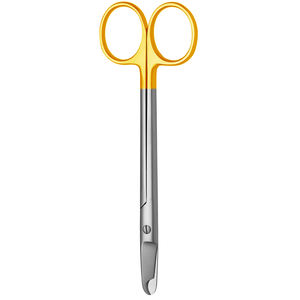 Meilleure qualité de ciseaux chirurgicaux demi-or en acier inoxydable ciseaux de coupe de suture chirurgicale pour salle de chirurgie - Product Image 5