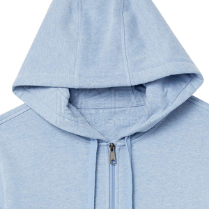 Sweat-shirts à fermeture éclair pour hommes tendance, 100% coton, imperméables, coupe-vent, vêtements d'hiver personnalisés - Product Image 6