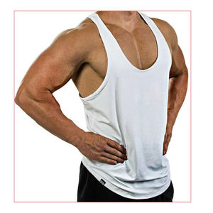 Fitness hommes gilet débardeur Gym hommes chemises sans manches course Singlet - Product Image 3