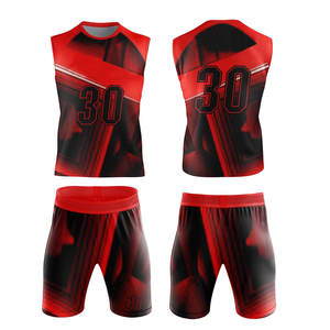 Custom 7v7 <b>Compression</b> Uniform Set Jersey Shorts Set Durable Breathable Made High Performance 100% Polyester Fabric Unisex Adult - Product Image 1