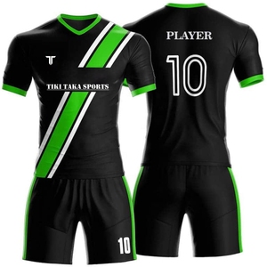 Uniforme de fútbol unisex de alta calidad con diseño de tendencia de manga corta personalizado para clubes y equipos nacionales - Product Image 4