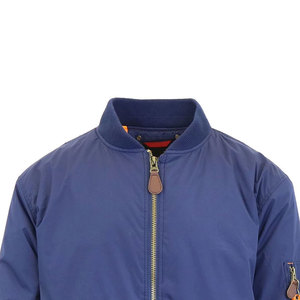 Blouson de bombardier de vol pour hommes avec logo personnalisé blouson de bombardier de baseball épais en coton d'hiver pour hommes vente en gros de fabricants - Product Image 2