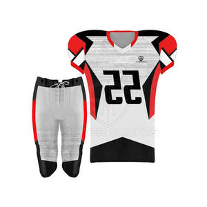 Uniforme de fútbol americano de último diseño, uniforme de fútbol americano juvenil de nuevo estilo a precio al por mayor - Product Image 6