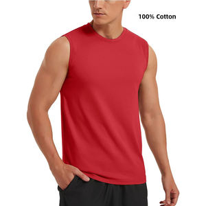 2024 été nouveauté à la mode col rond débardeurs pour hommes respirant décontracté 100% coton Plaid avec des Options de taille supérieure - Product Image 6