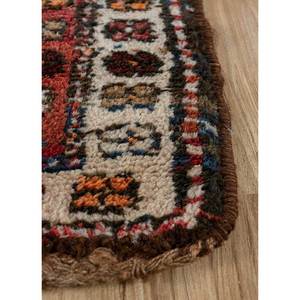 Alfombras de Lana Anudadas a Mano Nuray, Diseño Abstracto de Medallón Rojo Naranja, Patrones Rectangulares para Sala de Estar, Pasillo, Entrada - Pae-4501 9x12 - Product Image 4