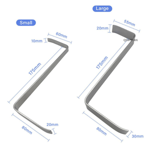 Écarteur orthopédique double Z Écarteur de tissus profonds Écarteur musculaire Instrument chirurgical en acier inoxydable par Surgiright - Product Image 3