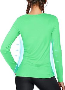 Chemise de compression de sport pour femme à manches longues de haute qualité pour la salle de sport MMA - Impression par sublimation personnalisée Couleurs et tailles personnalisées - Product Image 6