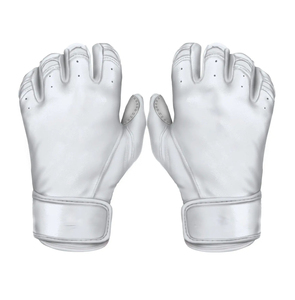 Guantes de Béisbol de Cuero de Grano Completo Hechos a Mano, Venta Directa de Fábrica, Guantes de Bateo de Estilo Antiguo con Cuero - Product Image 3