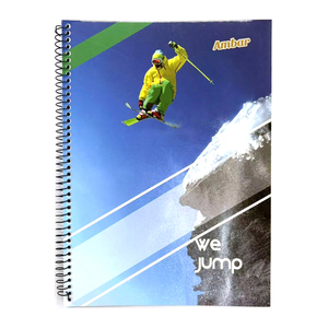 Cahier scolaire Amérique du Sud Uruguay Cahier à spirale simple 96 feuilles Livre <span class=keywords><strong>de</strong></span> sport Go Hike - Product Image 1