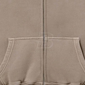 Service OEM, vente en gros, meilleurs designs, sweats à capuche d'hiver à fermeture éclair, de haute qualité, respirants, légers, couleur et logo personnalisés - Product Image 5