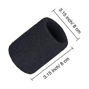 Colorful Sports Wristbands Wrist Sweatbands Wrist <b>Sweat</b> <b>Band</b>, Custom LOGO Wrist Support - Product Image 5