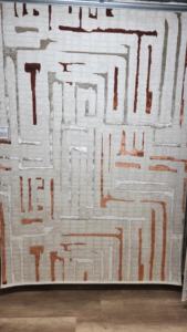 Alfombra de poliéster de Guangdong, estilo Adiva, tejida en jacquard, de pelo medio, reversible, acolchada, lavable, antideslizante, para viaje - Product Image 3