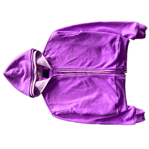 Sudadera con capucha personalizada de varias capas con cremallera, de algodón grueso y forro polar, corte regular, transpirable, para invierno, para hombre, con bolsillo triple con cremallera, de alta calidad. - Product Image 2