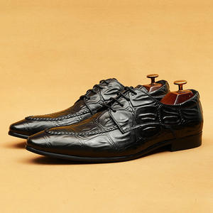 Chaussures habillées formelles pour hommes en cuir grainé de style nouveau, chaussures pour hommes en cuir de vache - Product Image 6