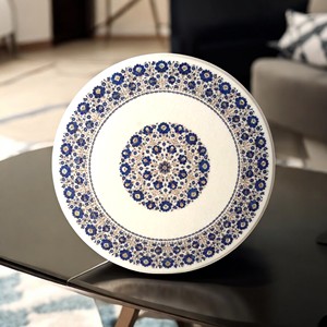 โต๊ะอาหารและโต๊ะกาแฟหินอ่อนฝังลาย งานฝีมือสุดหรู ด้วยดีไซน์ฝังลาพิสลาซูลีสุดประณีต สำหรับตกแต่งห้องนั่งเล่น - Product Image 2