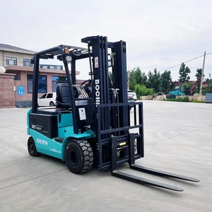 Compre carretilla elevadora eléctrica 1 tonelada 2 toneladas 3 toneladas granja todo terreno potente terreno áspero carretilla elevadora duradera precio barato envío gratis - Product Image 1