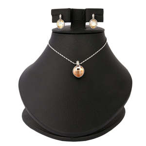 Women's Fancy <b>Locket</b> Set - Peach - Product Image 1