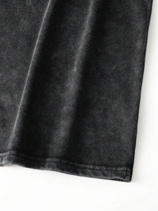 Camiseta lavada con ácido Vintage para hombre 100% algodón suave estampado digital tendencia en Pakistán - Product Image 5