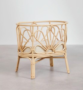 Cuna de ratán natural para niños Cuna de ratán tejida artesanal moderna Diseño hecho a mano de mayorista de Vietnam - Product Image 1