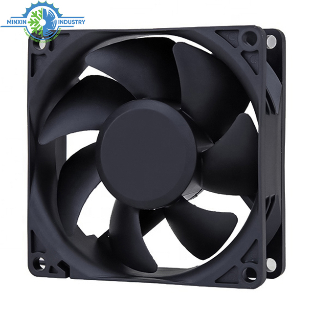 230v High Speed 8025 EC Axial Fan 80x80x25mm Axial Flow Fan 220V Distribution Cabinets and Industrial Equipment Cooling Exhaust