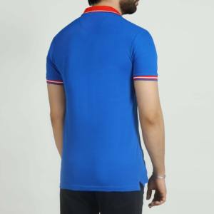 Nouveau design T-shirt à manches courtes en coton grande taille pour hommes Polo respirant en coton à sublimation Polo dernier modèle OEM pour garçons - Product Image 6