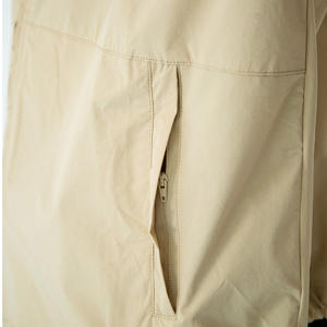 Veste coupe-vent en crème sur mesure, prix d'usine en gros, imperméable, pliable, pour activités de plein air, fabricant OEM - Product Image 3