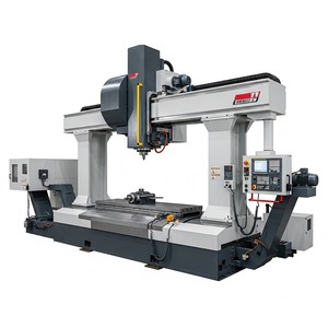 Centre d'usinage à double colonne FANUC de qualité supérieure, haute précision, prix d'usine, forte rigidité, fraisage rapide pour la production industrielle - Product Image 6