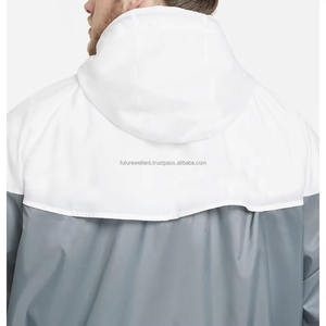 2025, venta al por mayor, chaqueta deportiva de primavera para hombre, chaqueta informal para exteriores, chaqueta cortavientos de nailon con retazos para hombre - Product Image 4