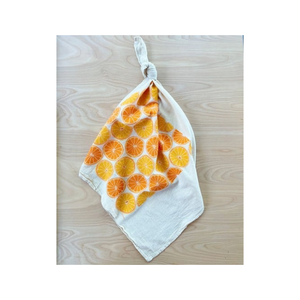 Paño de Cocina Extra Grande de Jacquard Azul con Pequeños Diseños Florales, 18x30 Pulgadas, 520GSM, 100% Algodón, Bordado con Icono de Golf, Alta Absorbencia, Hecho en India - Product Image 4