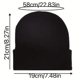 Gorros de Invierno de Diseño de Lujo con Logotipo Personalizado de Alta Calidad, Novedad de 2026, Venta al por Mayor, Gorros de Acrílico Estampados Lisos de Jacquard - Product Image 6