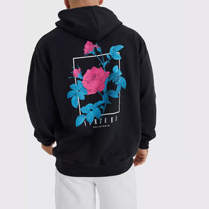 High Street Style Unisexe Imprimé Design Hoodie Heavyweight Basics Couple Hoodie Loose Fit Unisex Hoodies - Product Image 5