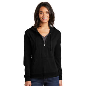 Sudadera con capucha con estampado informal a la moda para mujer Sudadera con capucha con cremallera deportiva suelta - Product Image 4