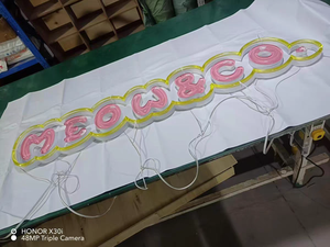 Letreros LED de Gelatina YUELI, Color/Tamaño Personalizables, Resistente a la Intemperie IP54, Brillo Personalizado, Logotipo Comercial Atractivo para Tiendas y Niños - Product Image 6