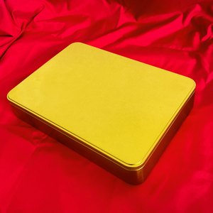 Caja de lata de galleta de metal de grado alimenticio reciclable personalizable, contenedor vacío para dulces, goma de mascar, pastel de Chocolate, gelatina de azúcar - Product Image 1