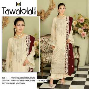 Colección Premium Faux Georgette con bordado de lentejuelas Salwar Suit Mujer Moda Fabricante y proveedor de Surat - Product Image 4