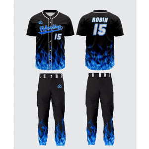 Camiseta de béisbol transpirable personalizada al por mayor, nuevo diseño, camiseta de béisbol de alta calidad, uniforme barato para hombre - Product Image 2