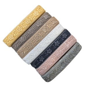 2025 haute qualité concepteur brodé perlé dentelle garniture pour robes paillettes décorées rubans prix de gros pour l'exportation inde - Product Image 1