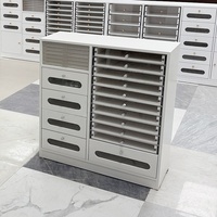 Armoire à ongles de style moderne Yicheng Beauty avec de nombreux tiroirs, mobilier de salon pour salon de manucure et atelier