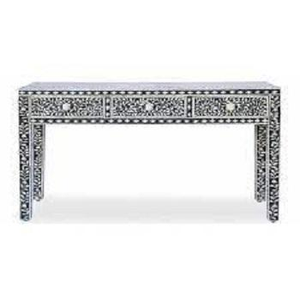 Muebles Modernos de Hueso Real al por Mayor, Cajones de Gabinete, Mesa de Almacenamiento Lateral Única para Sala de Estar, Procedente de la India - Product Image 2